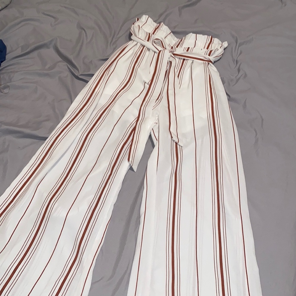 Fashion Nova pants with tie belt
